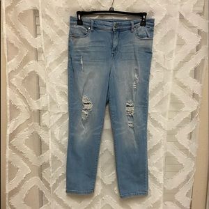 Chico So slimming girlfriend crop jeans MC